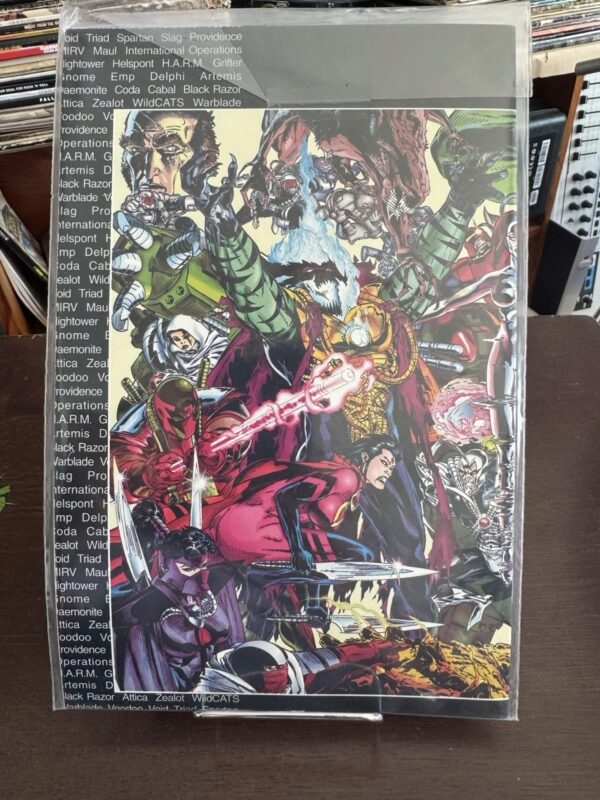 Wild C.A.T.S Covert Action Teams Sourcebook #1 Silver Sep 1993 - Image 3