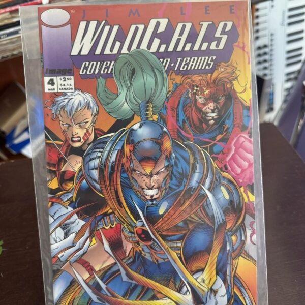 Wild C.A.T.S Covert Action Teams #4 Mar 1993