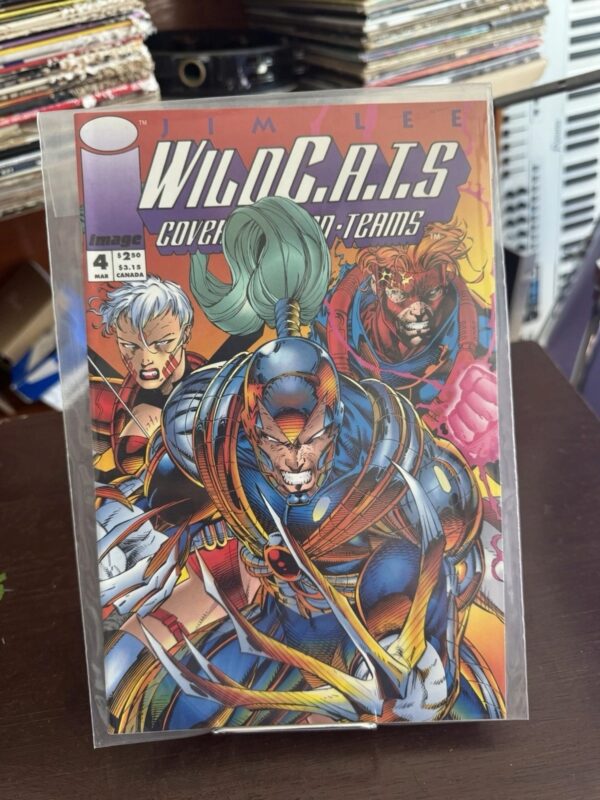 Wild C.A.T.S Covert Action Teams #4 Mar 1993