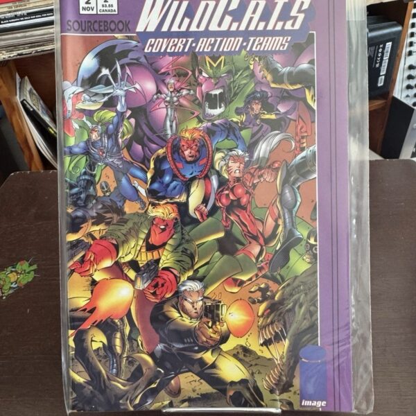 Wild C.A.T.S Covert Action Teams Sourcebook #2 Nov 1994