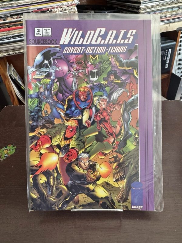 Wild C.A.T.S Covert Action Teams Sourcebook #2 Nov 1994