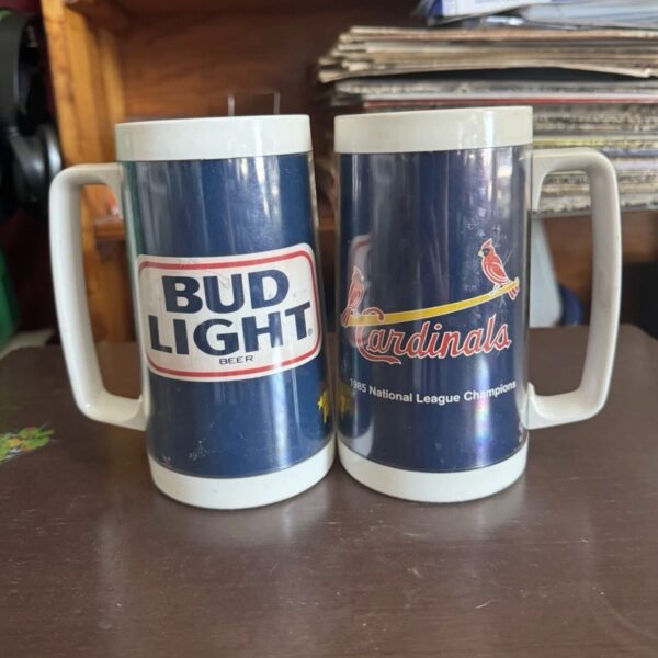 St. Louis Cardinals 1985 National League Champions Mug x 2