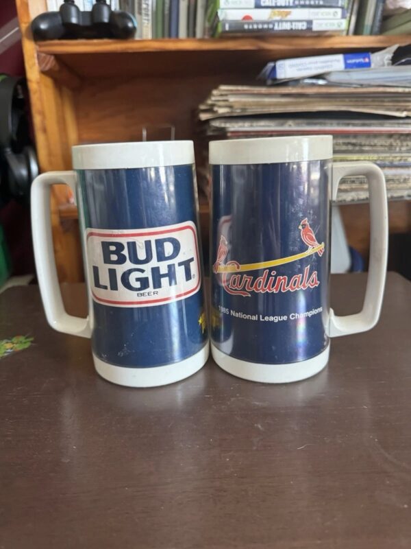 St. Louis Cardinals 1985 National League Champions Mug x 2