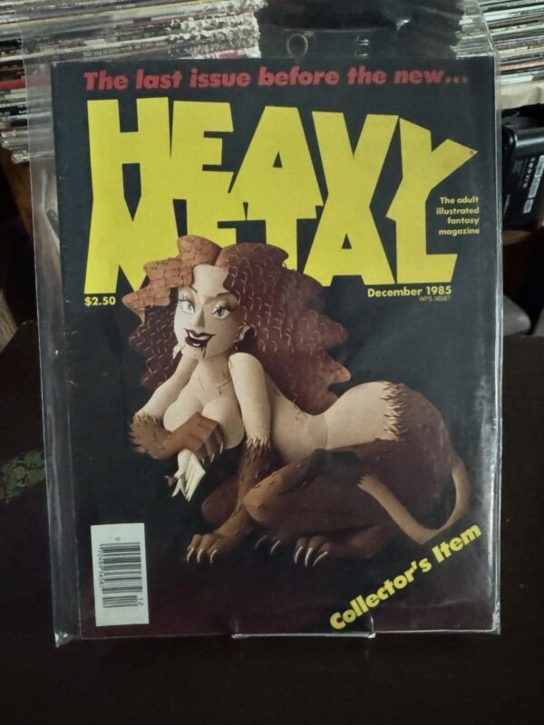 Heavy Metal Magazine Dec 1985