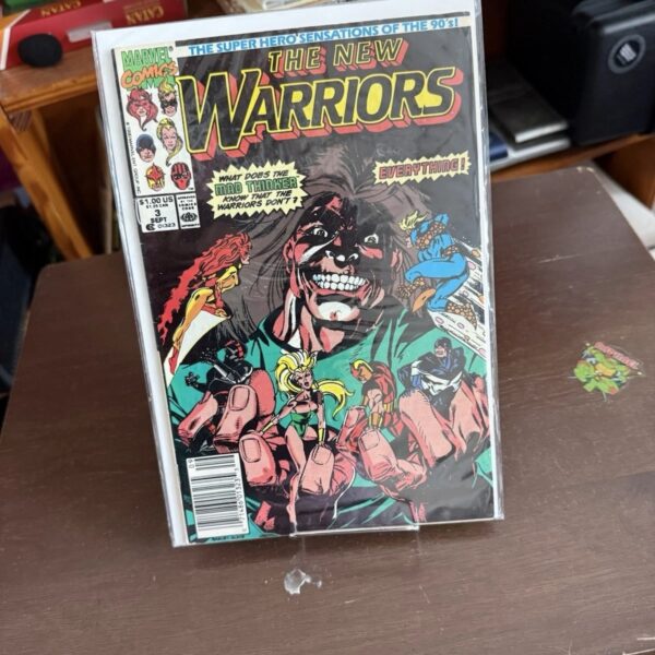 The New Warriors #3 Sep 1990