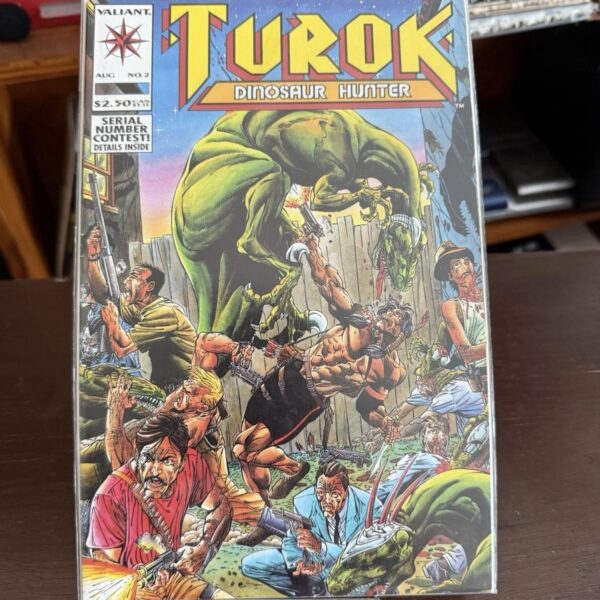 Turok, Dinosaur Hunter # 2 Aug 1993