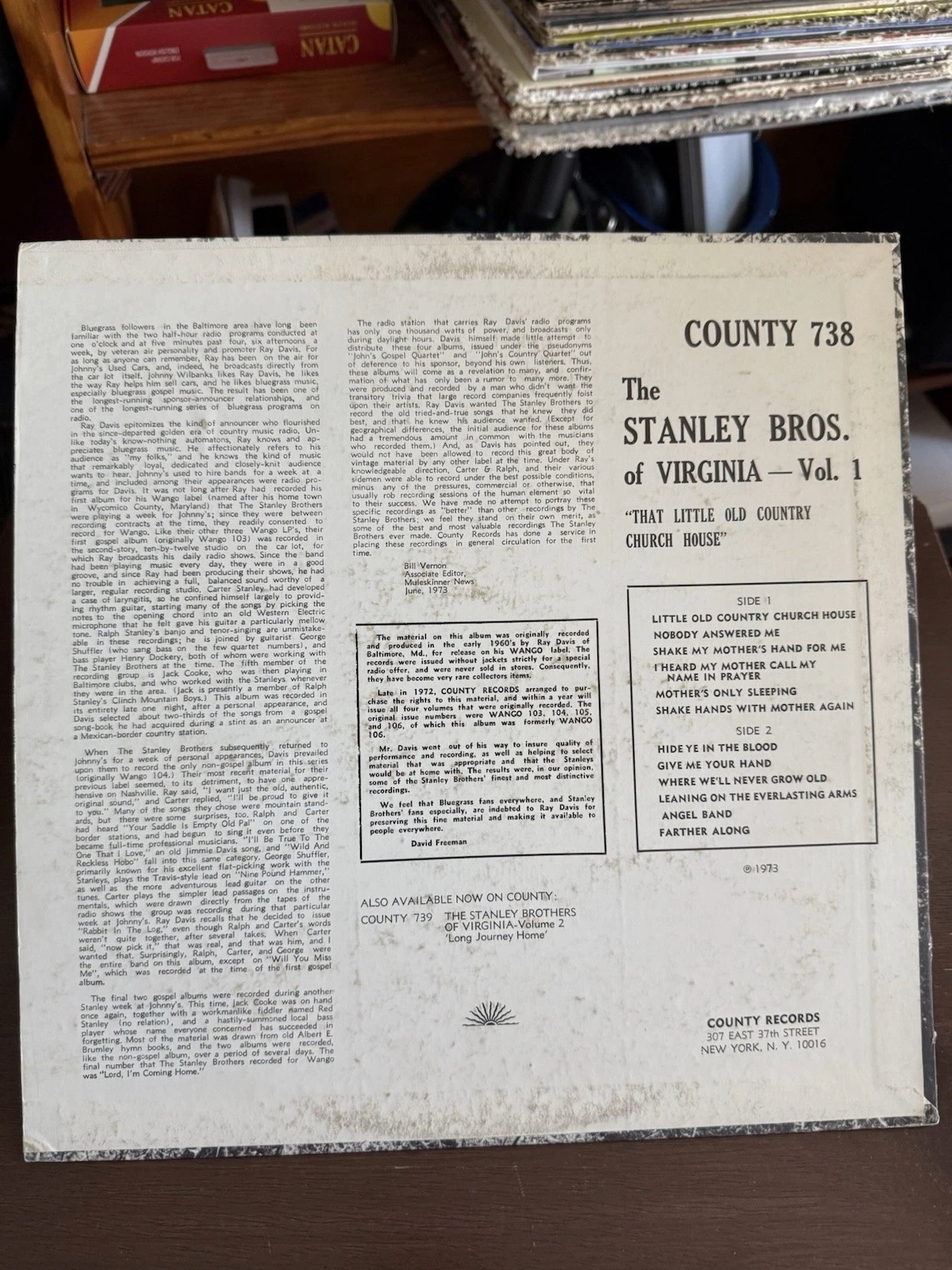 The Stanley Brothers Of Virginia: Vol. 1 That Little Old Country Church House - Image 3