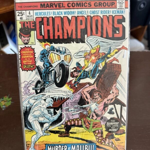 The Champions #4 Mar 1976