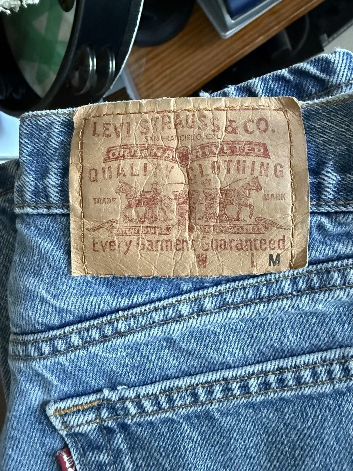 Levis 560 Jeans Womens 10 MIS M - Image 4