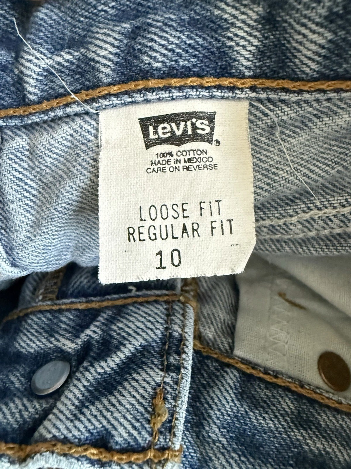 Levis 560 Jeans Womens 10 MIS M - Image 5